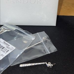 Sparkling Stones Hanging Earrings